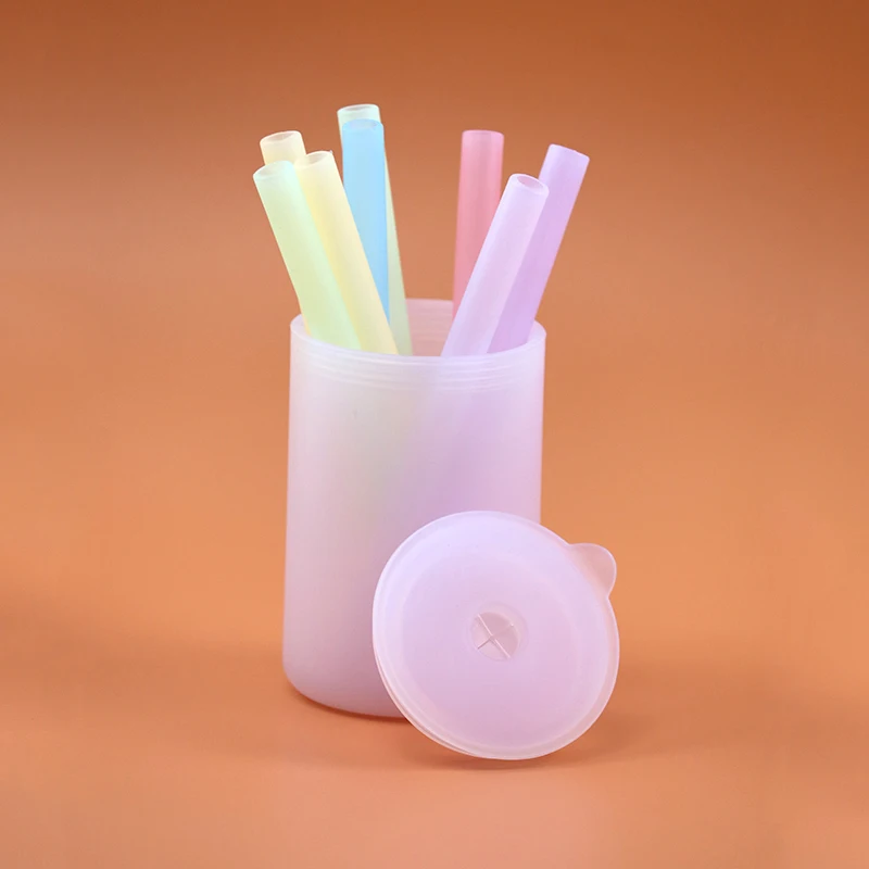 bpa free leak proof weaning nice Transparent liquid silicone baby training cups for toddlers