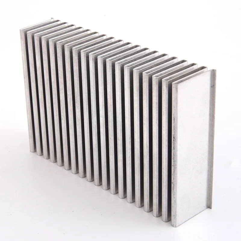 China Manufacturer OEM Customize Extrusion Aluminum Alloy Fins For Plate Fin Heat Exchanger Hydraulic Oil Radiator