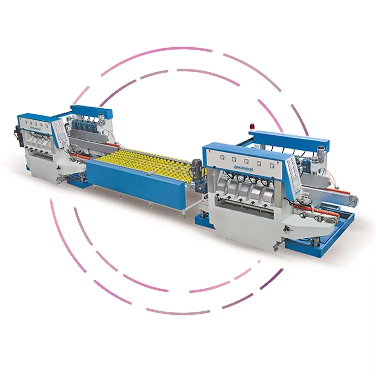 I type 20 motors high speed transfer function double glass grinding  polishing machine