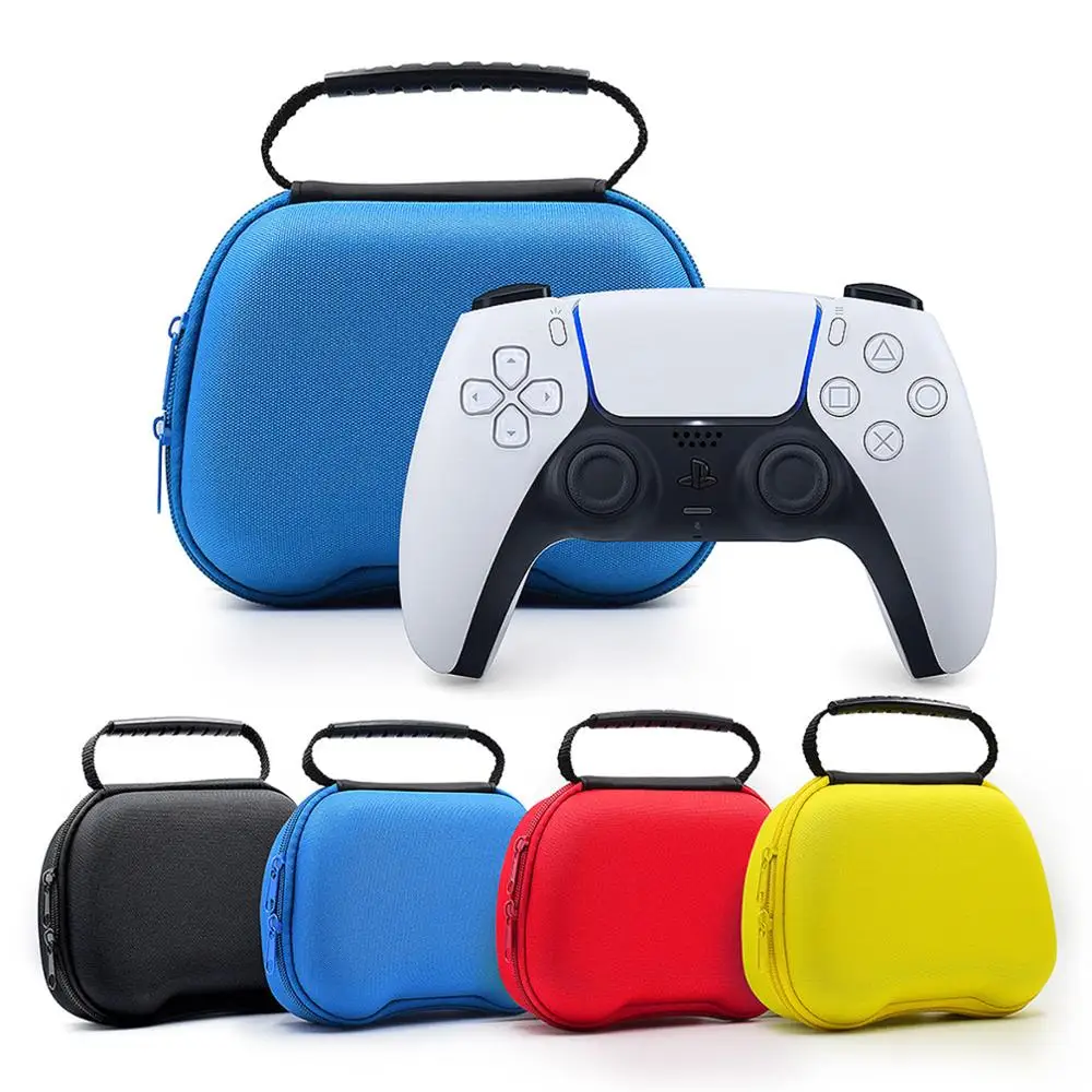 
PS5 Storage Bag EVA Hard Cover Shell Waterproof Handbag Shockproof Portable Travel Case For PlayStation 5 Controller Accessory  (1600177061225)