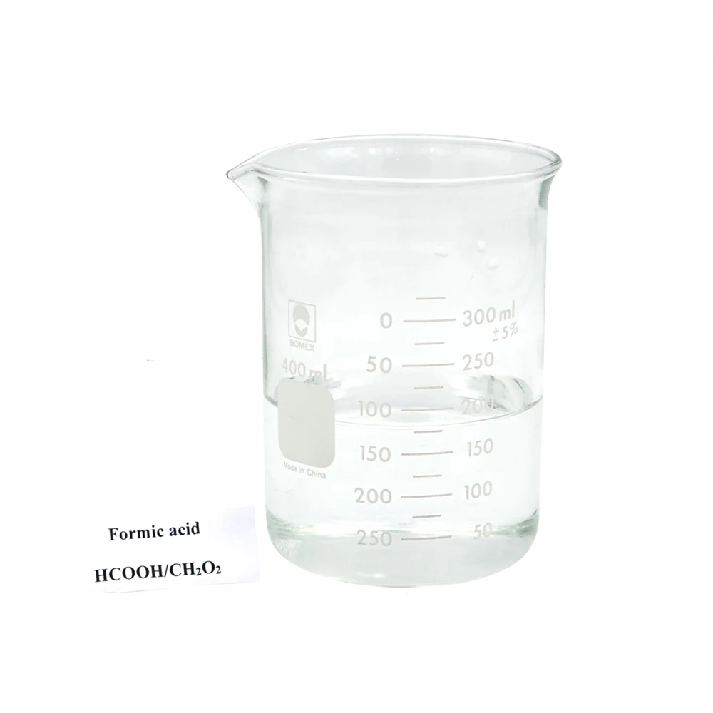 90% Food Grade Formic Acid 35kgs/250kgs/IBC Drum Package with Top Quality