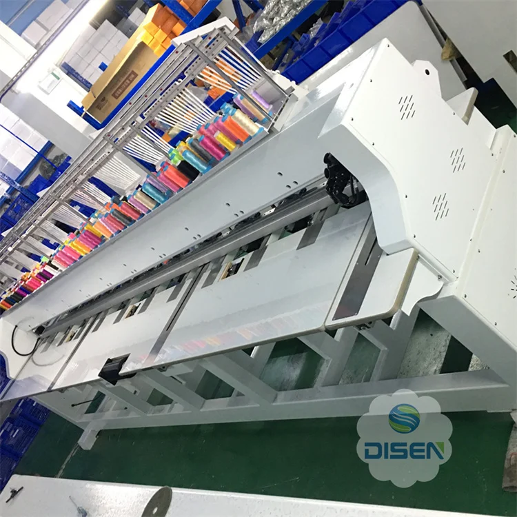 500 leather making field zsk 10 heads 9 Needles cap embroidery machine her name is tina for printing machine fabric