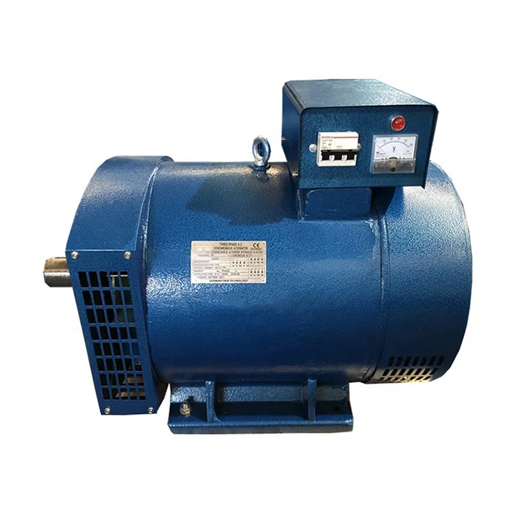 220v 380v STC 5kw 10kw 12kw Brush Alternator With 100% Output Power Free Energy Alternator For Sale
