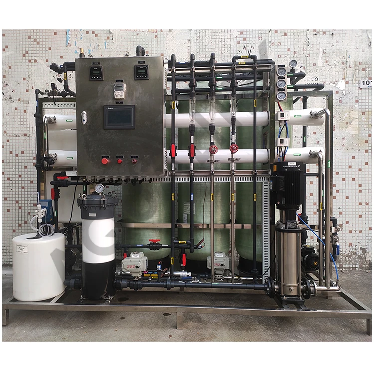 1000lph industrial brackish water purifier well ro plant with good guarantee water purifying machine