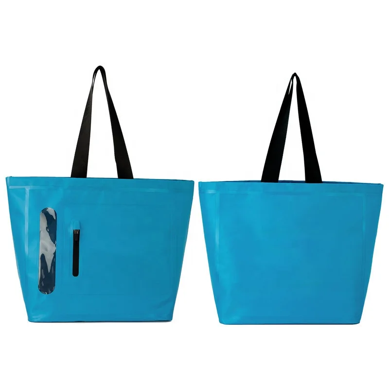 YEFFO Customized LOGO  Outdoor PVC Waterproof Storage Shoulder Bag Fashion Ladies Handbag