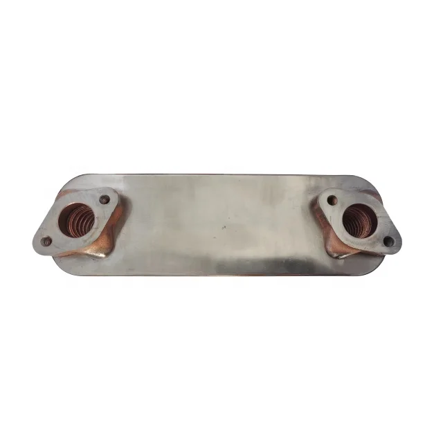 Sinotruck Sinotruk HOWO A7 Truck Engine Spare Parts MC11 MC13 MAN Diesel Engine Parts Oil Cooler Core Radiator 200V05601-0167