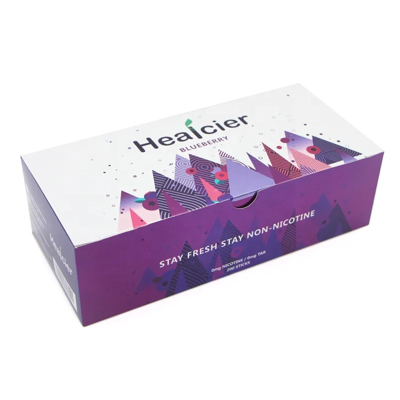 Healcier Brand Optional Customizable Package Cig Substitute Heated Herbal Stick For Heat Device