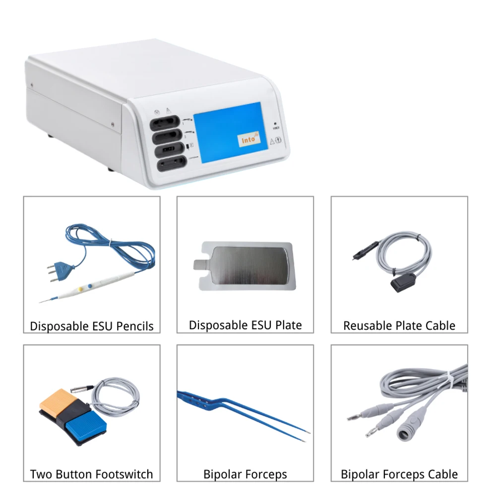 Portable Hospital Medical Electrosurgery Surgical Unit CE Approved  Plastic Clip Electrosurgical Generator Electrosurgical Unit