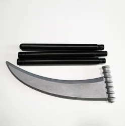 halloween party performances dress up accessory prop fake sickle devil trident kids tricky toys halloween plastic weapon