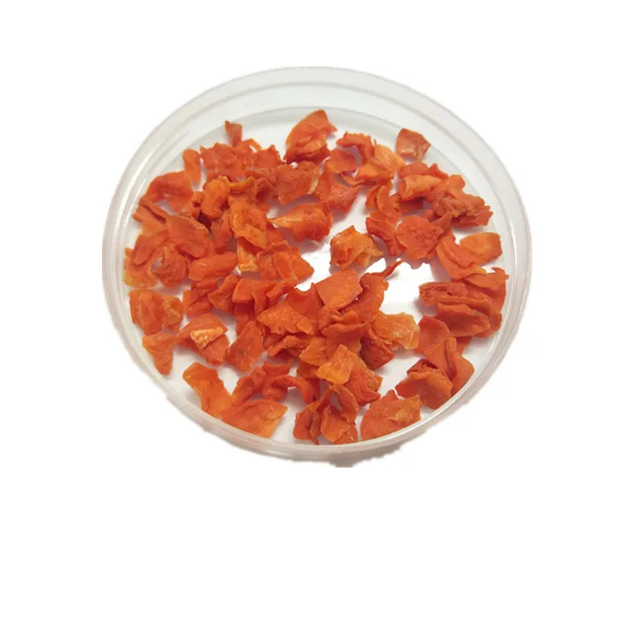 Puffed Carrot Cubes Carrot Granules Carrot Flakes