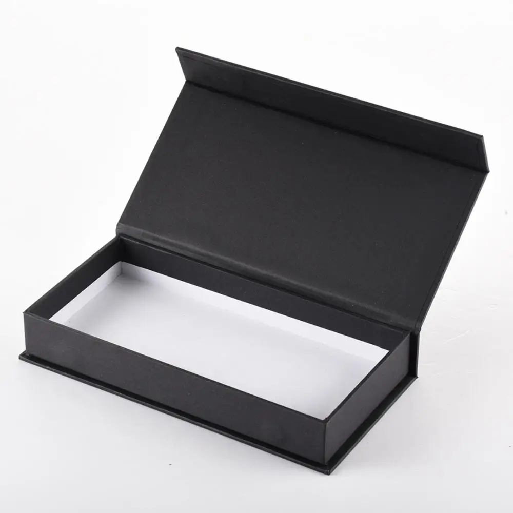 Custom style Deep Black Paper Box