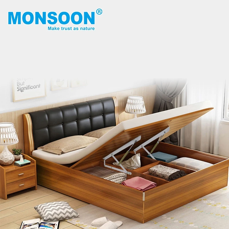 furniture adjustable sofa bed hinge gas damper spring lift hydraulic gas strut stay buffer cabinet Hydraulic Bed Lift