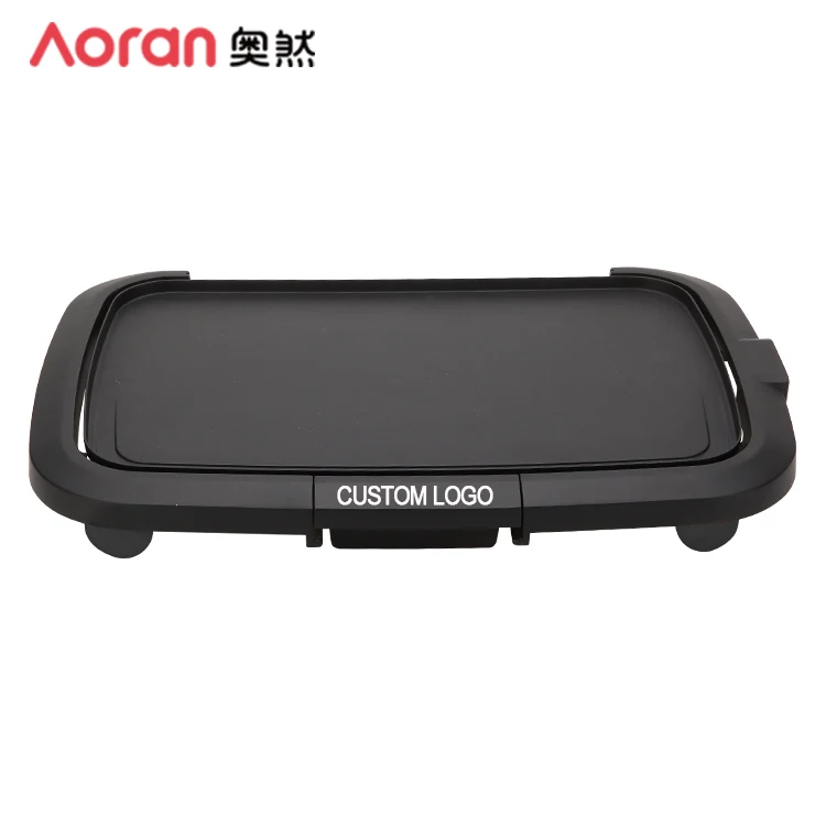 CUSTOMIZED Model Indoor Electric Grill Pan , Durable Quality Electric BBQ Grill Pan Factory Direct Support OEM
