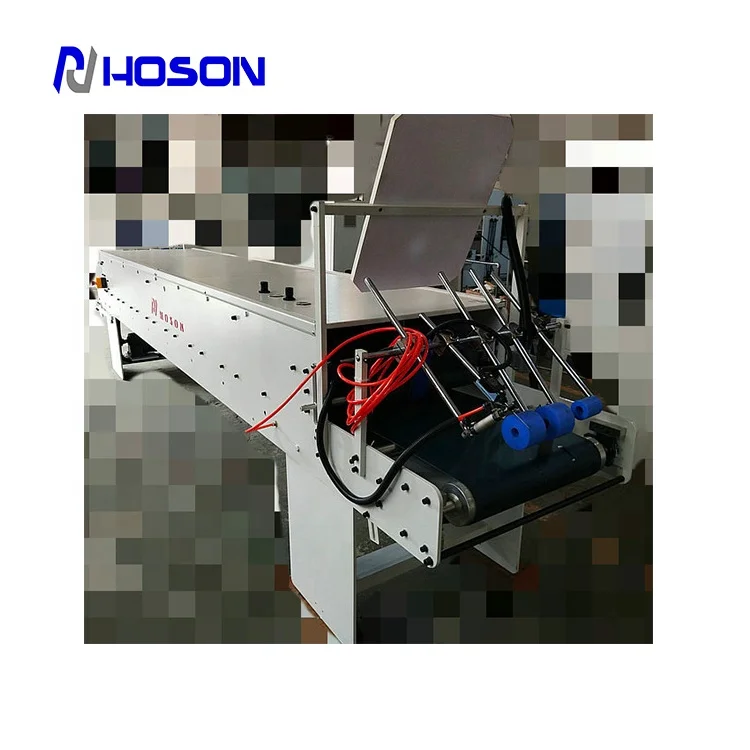 ZH-880BFT-H Automatic Folding Carton Box Gluing Machine