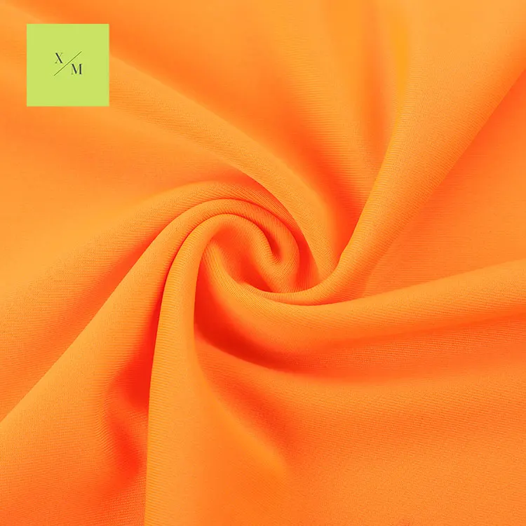 
Hot selling 2021 POLY LYCRA 220-225GSM plain single style with tear resistance sustainable used in apparel sportswear swimwear 