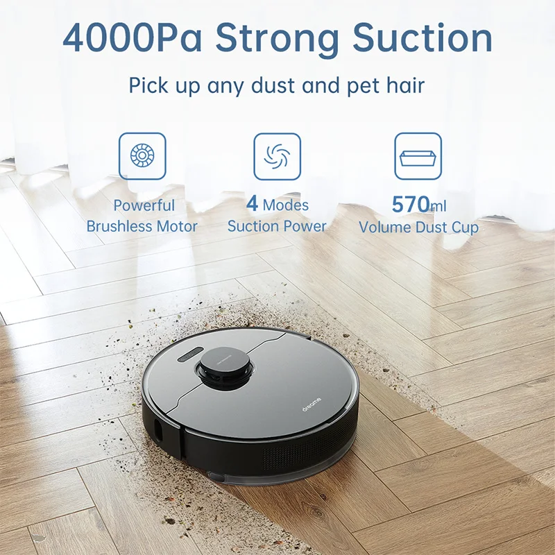 100% оригинальная глобальная версия Dreame Bot L10 Pro Robot Vacuum & Mop