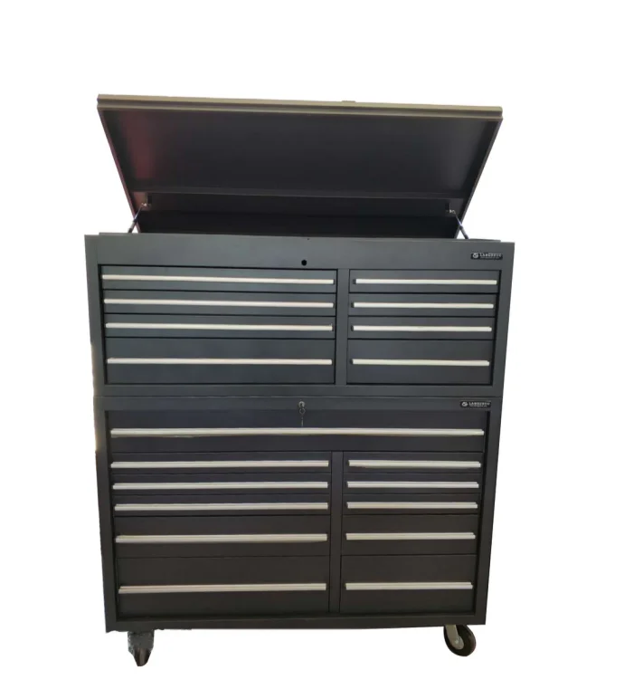 Professional 19 Drawers 56 in. tool cabinet garage storage rolling tool box heavy duty metal removable tool cabinet with wheels