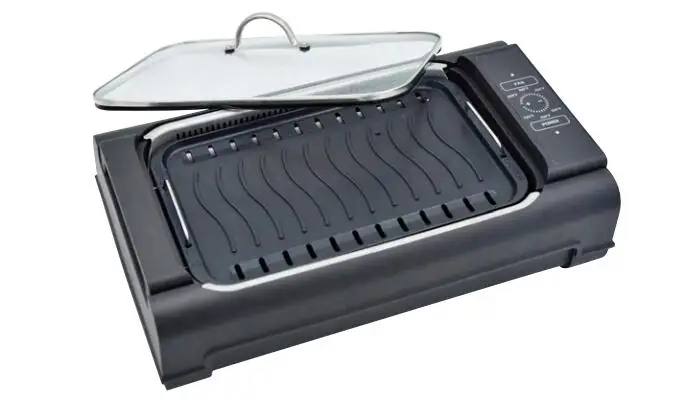 Bbq Electric Smokeless Contact Grill 1500w Smokeless Grill Machine Electric