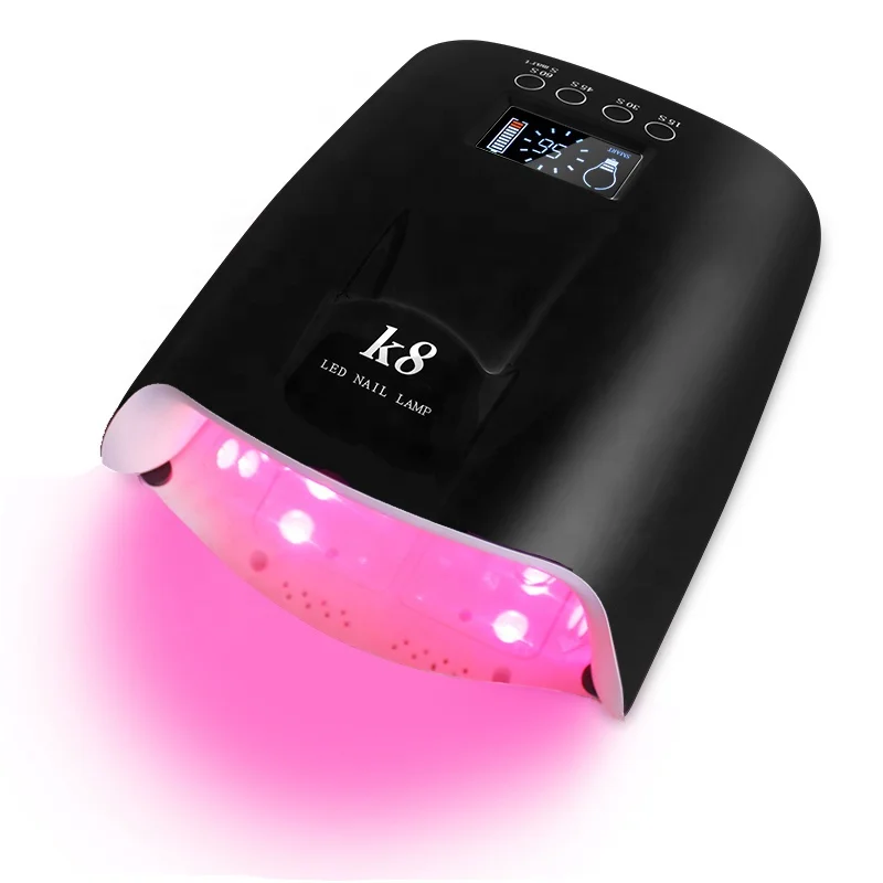 
2021 top amazon best friend gift Blogger Favours 60W uv curing lamp nail gel lamp cordless rechargeable led nail lamp 
