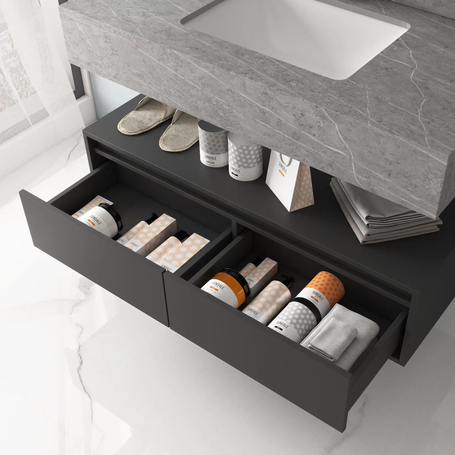 Illuminated Smart Mirror Vanity Set Modern Storage Bathroom Washroom Mirror Cabinet With Led Light