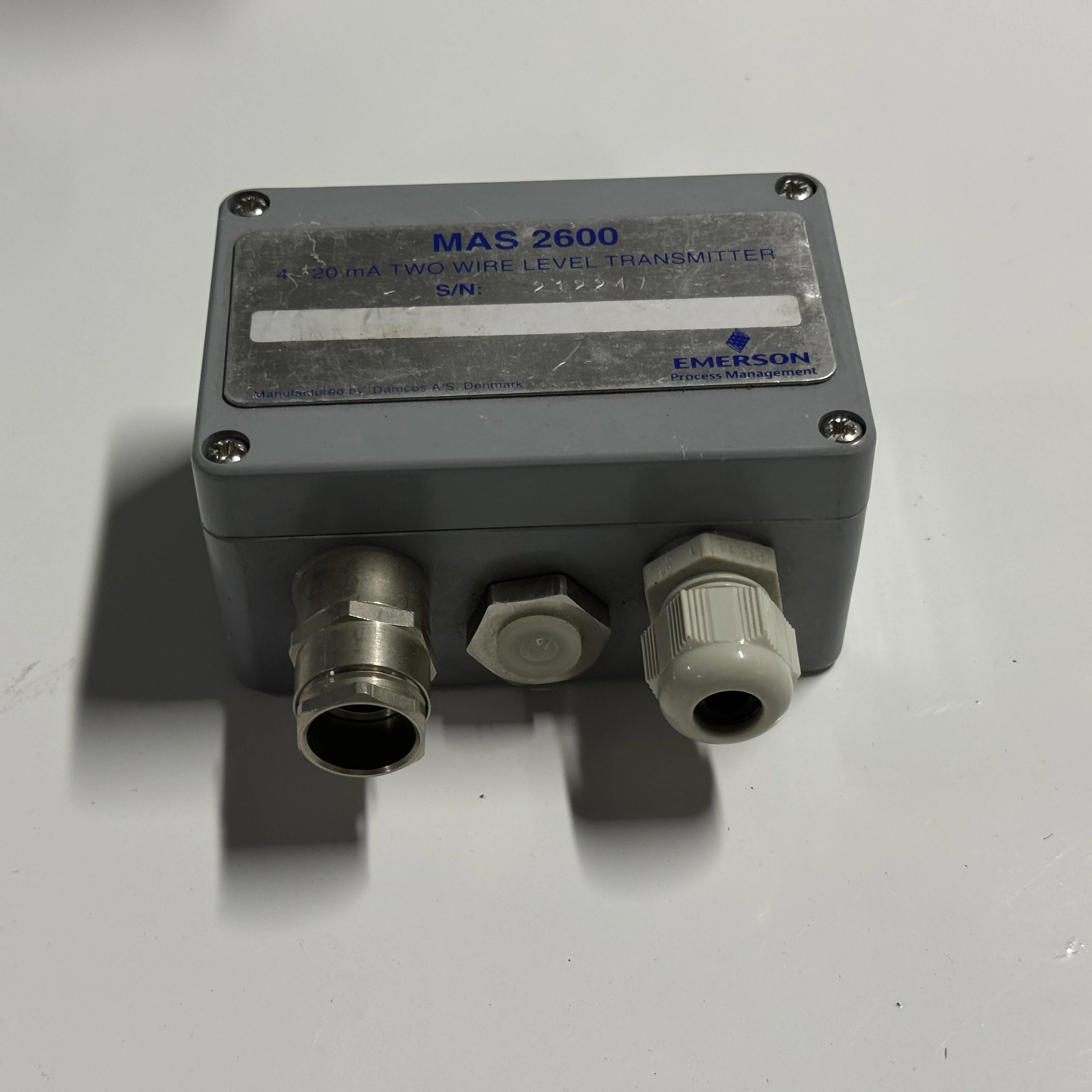 Усилитель преобразователя 212247 Emerson MAS 2600-g30-20-20-v/2P