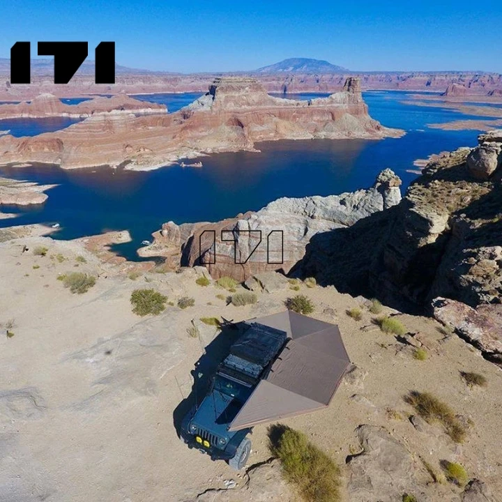 High-quality 270 degree awning fox tent 270 awning outdoor car side awning