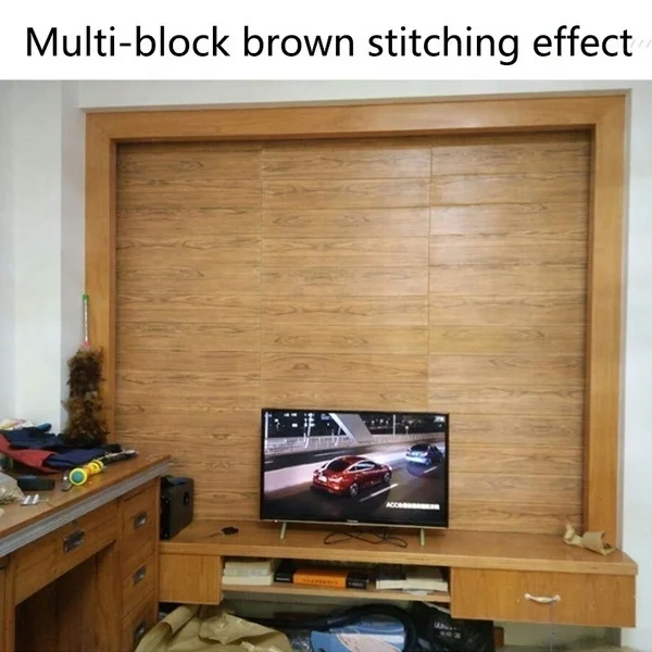 
Self adhesive 3D Wall Sticker Foam Brick Wallpaper Waterproof TV Wall Creative Decoration Stickers for Living Room 