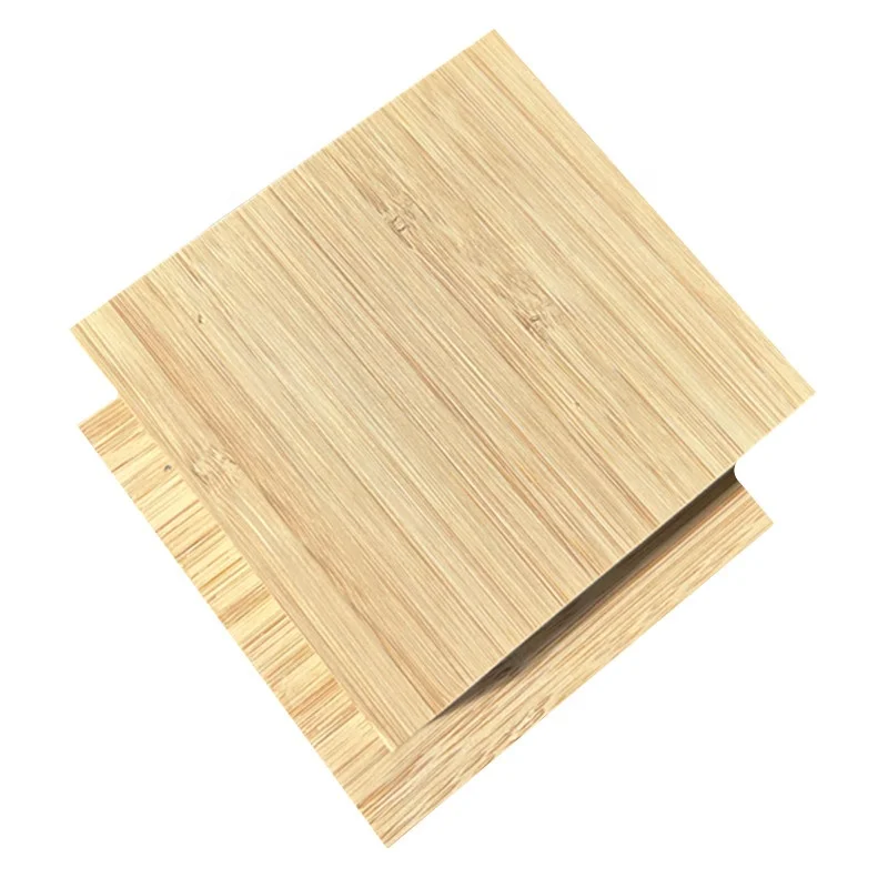 FSC Natural Bamboo Board 3 ply Laminated Bamboo Furniture Board Panel 18mm 20mm
