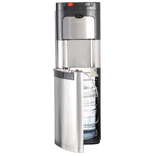 Bottom loading bottle ozone self clean water cooler