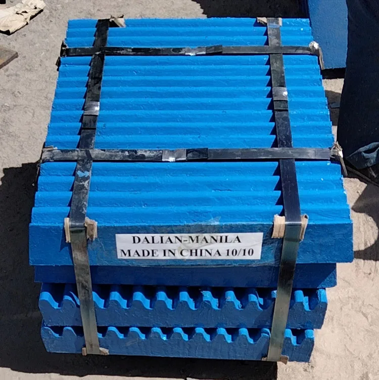 Coal Stone Rock 1000T/H Jaw Crusher Spare Part Mining Machinery Quarry Equipment Jaw Crusher Plate Fixed and Swing Jaw Plate