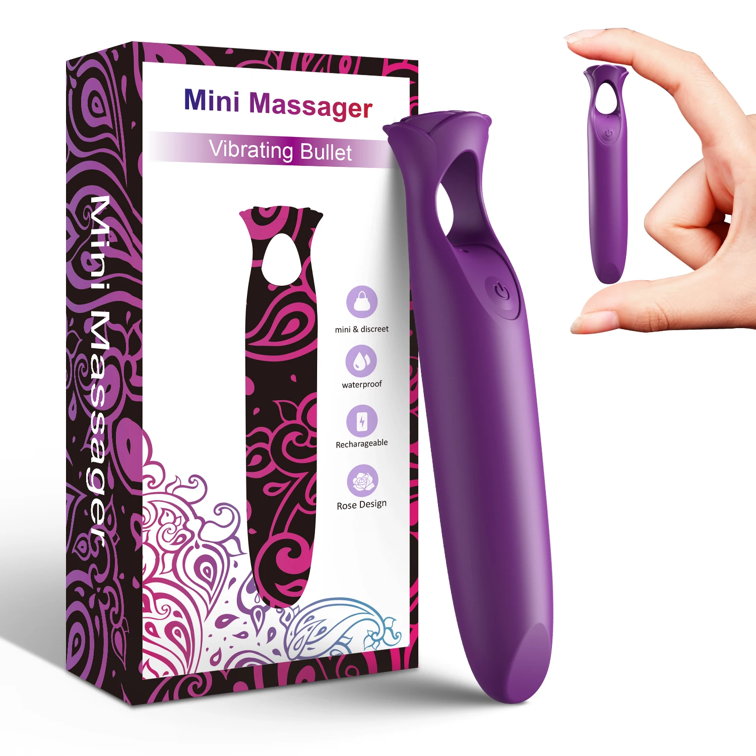 Mini Powerful Bullet Vibrator For Women Small Vibrators Dildo Clitoral Massage Machine G-Spot Stimulator Vibro Sex Toys Female