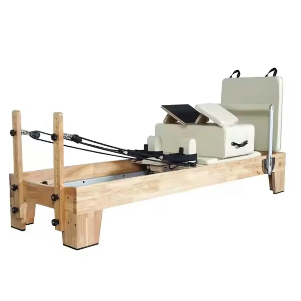 Commercial Pilates Studio Box And Jumpboard Core Bed Maple Wood Pilates reformer Machine
