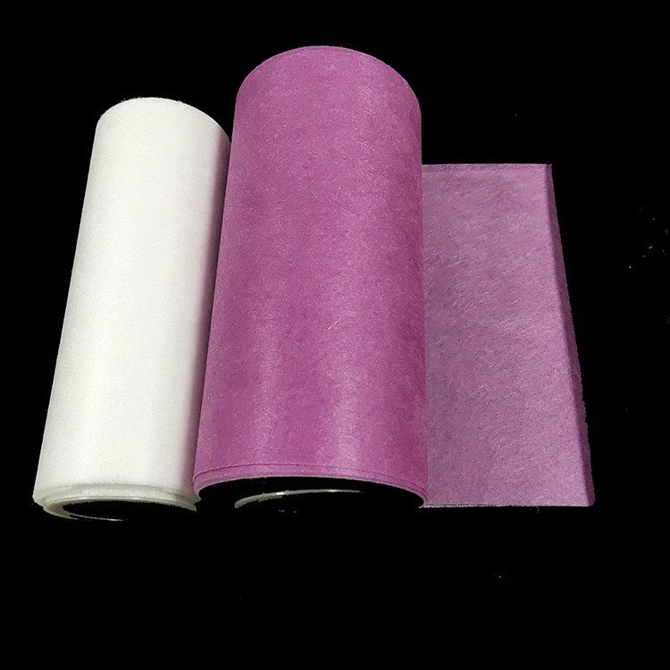 Wet laid nonwoven fabrics for filtration media air filtering