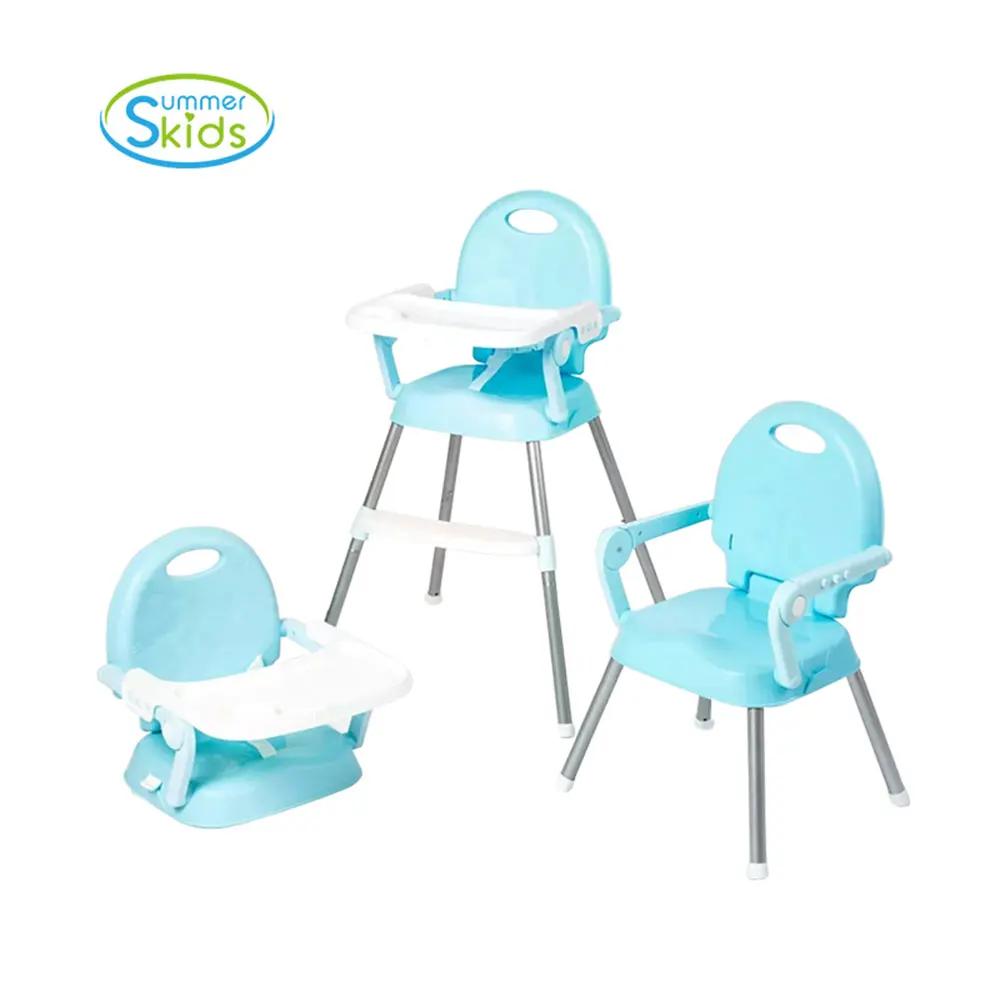 OEM Cheap Baby Feeding Chair Plastic Portable Baby High Chair For Kids
