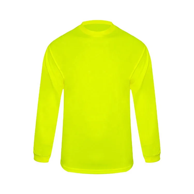 Customizable Hi-vis Long Sleeve Safety Reflective Shirt From Jessubond