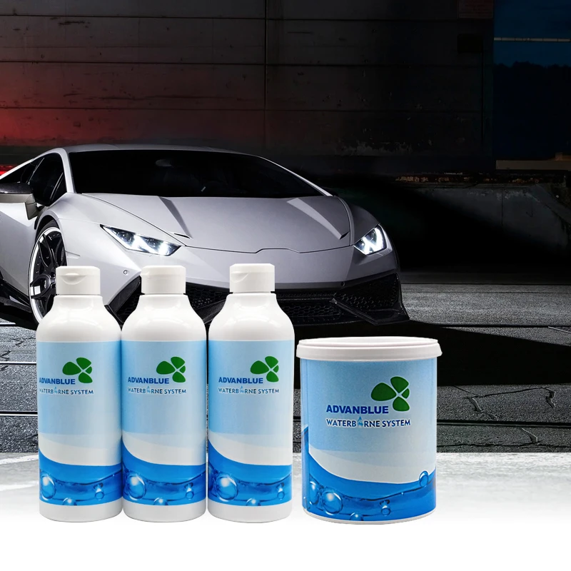 InnoColor Clearcoat High Gloss Car Paint Mirror Effect Auto Paint Hyper Fast Drying 2K Waterborne Clear Coat