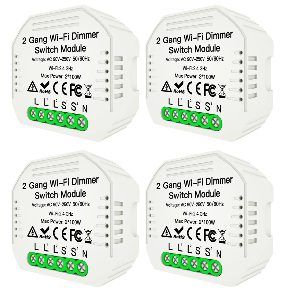 Shwuei Smart Life App Timer Remote Control Wireless Intelligent Automatic Wifi Dimmer Circuit Breaker