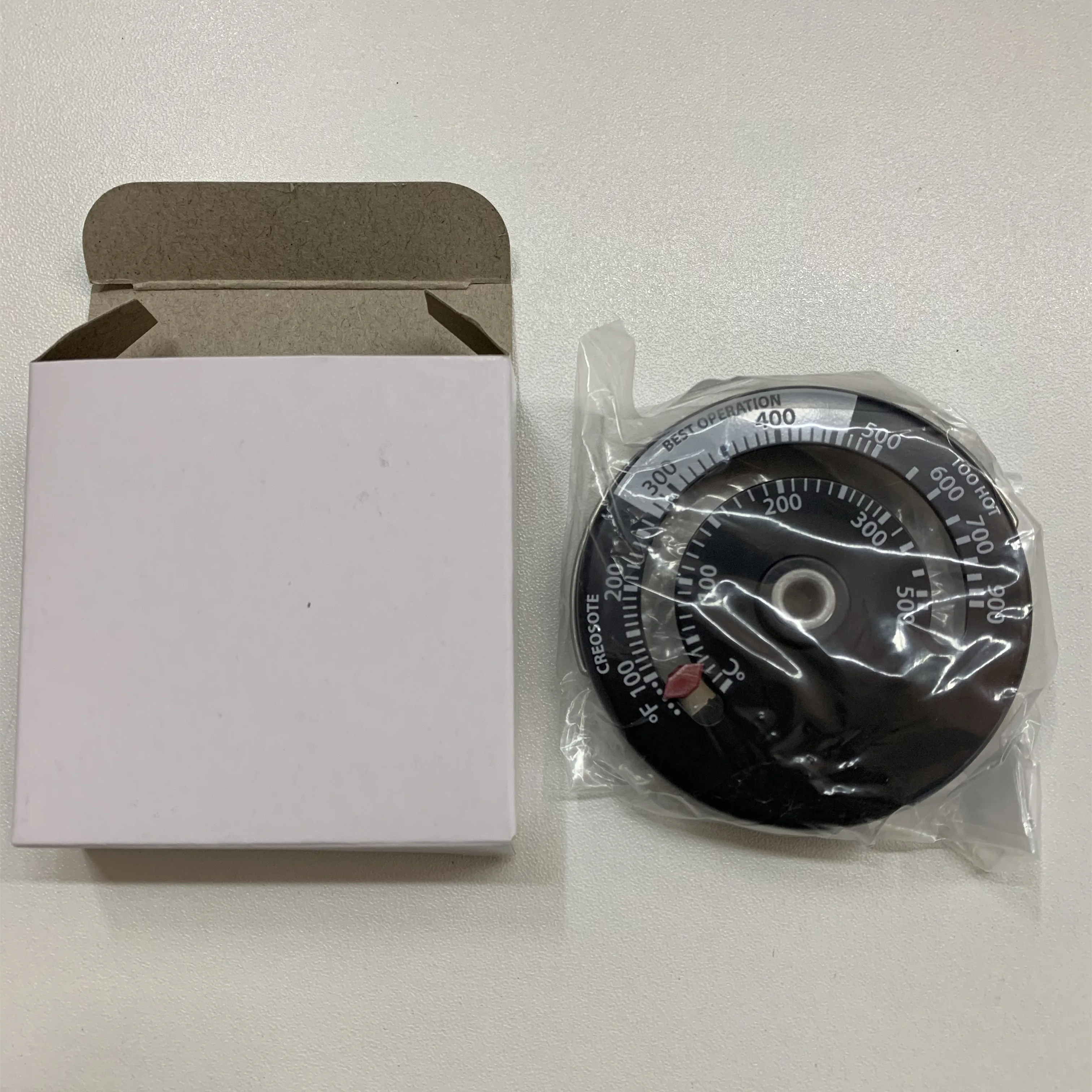 High Temperature Oven Bimetal Thermometer Pellet Stove Magnetic Thermometer Thermometric Indicator Fireplace Sets Accessories