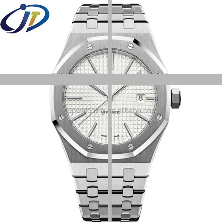 Высококачественный циферблат с супер-Clon off, 42 мм ap caliber 3120, резиновый браслет для наручных часов, ремешок oak jf montre, мужские часы
