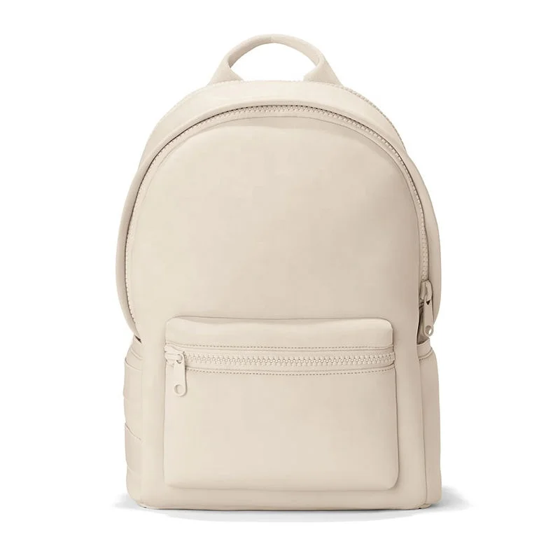 Manufacturer Custom With Logo Soft Fashion Casual Travel Waterproof Rubber Neoprene Schoolbag Gym Backpack for Men Women