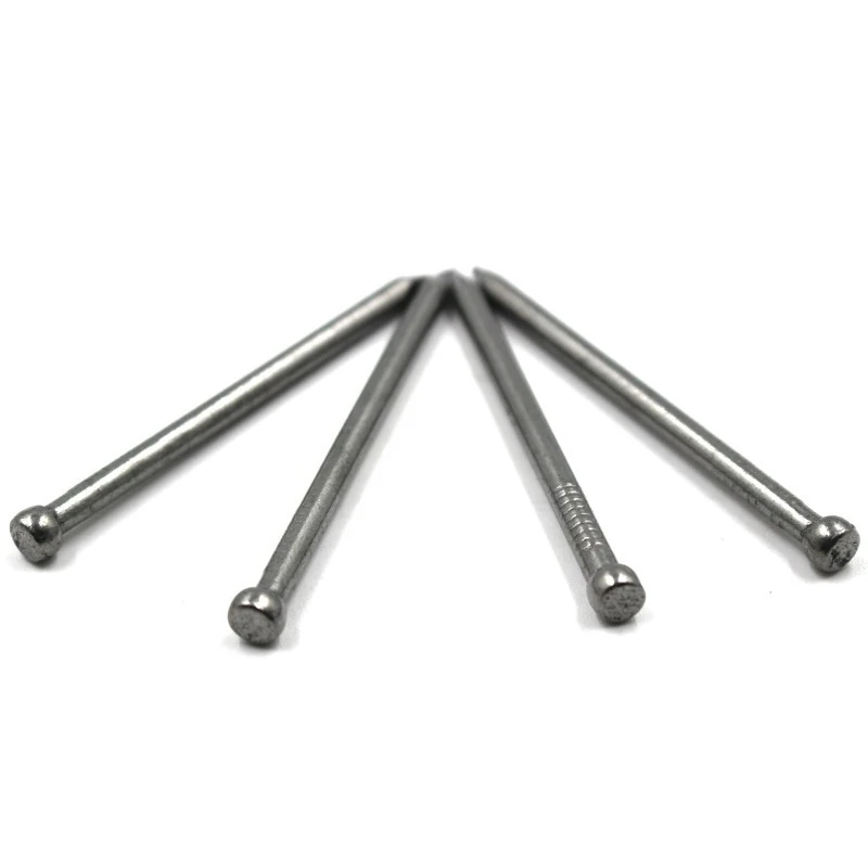 8x16 Polished Headless Nails Clavos Sin Cabeza 1.3x16mm Lost Head Nails 1kg
