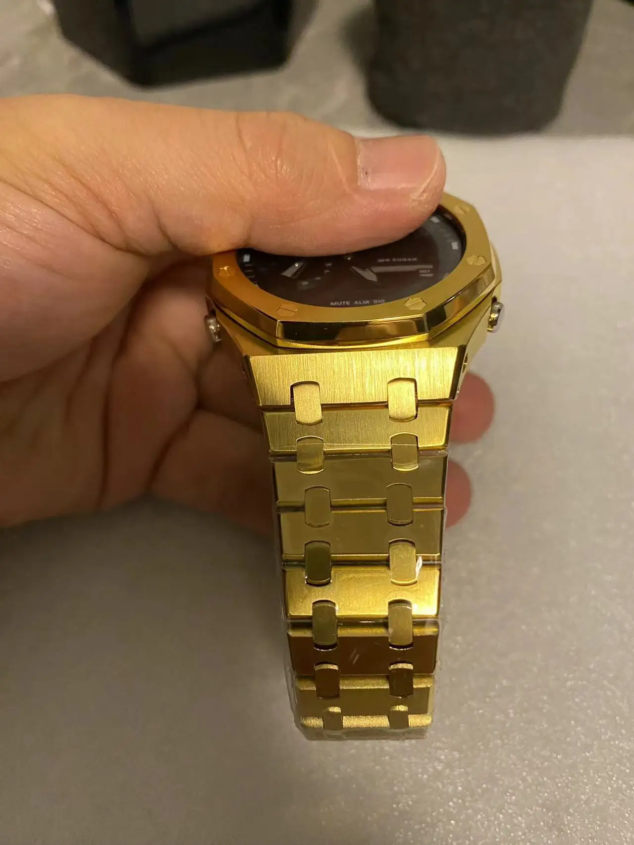 Change Case Strap bands  Modified Parts Metal Steel Band Customization watches for g series shock  bracelet ga2100