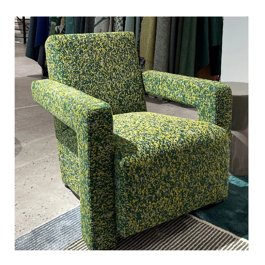Fabric Textile Raw Material Tweed Fabric Upholstery Fabric Jacquard For Cassina Chair
