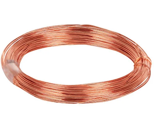 High Quality 99.9% Pure Copper Wire T2 C12200 C1100 T1 0.25mm EDM Red Copper Wire H62 H65 Cuzn37 Brass Wire