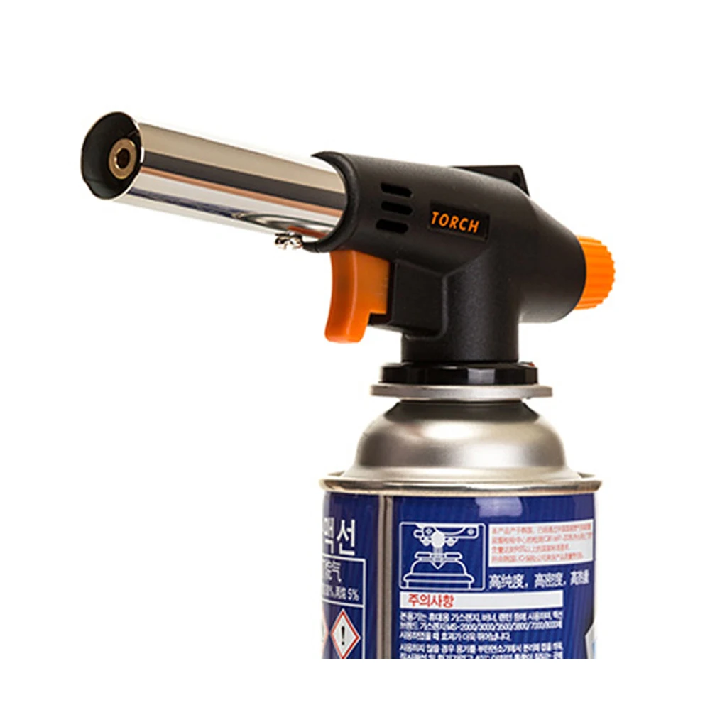 WS-505C outdoor butane gas BBQ camping torch Jet flame lighter