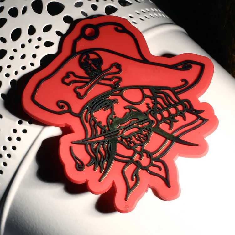 Badge Maker Custom Embossed Brand Name  Silicone Logo 3d Patches Label Rubber Plastic Pvc Badge Uniform Arm 3d Rubber Logo