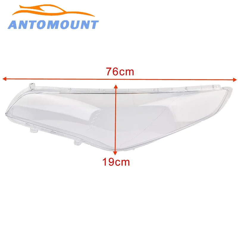 Uda Auto Parts Front Headlamps Cover Transparent Lampshades Lamp Shell For Hyundai Sonata 2015