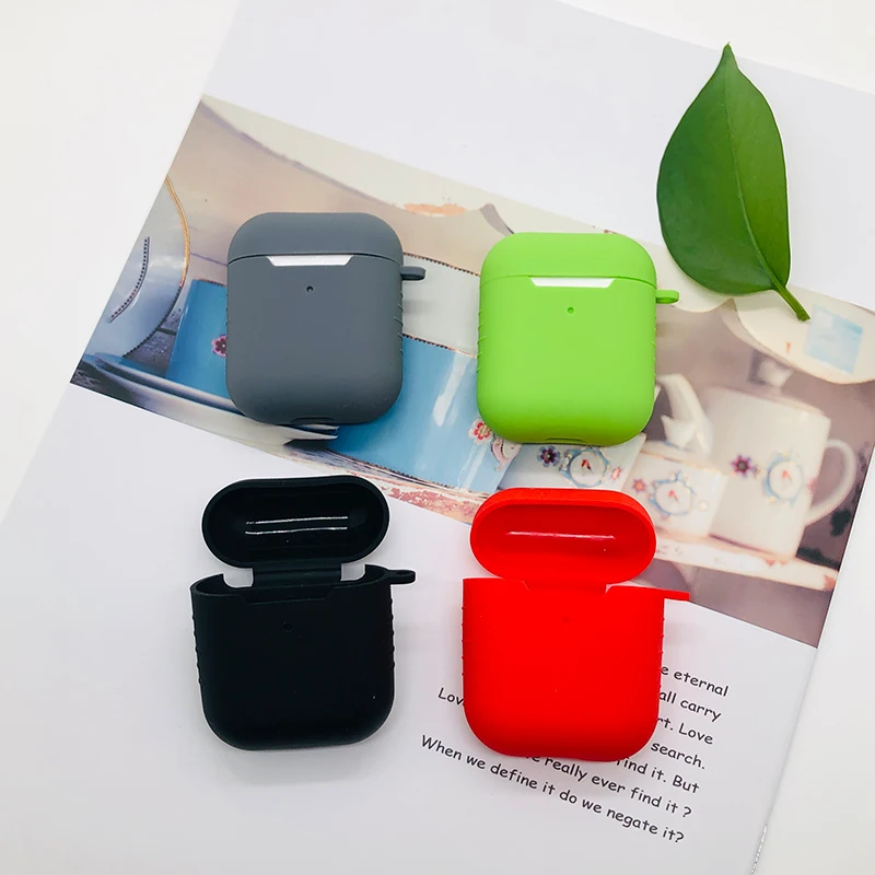 Оптовая продажа 2020 новый дизайнерский силиконовый чехол для Airpods Funda De Para 1 Apple