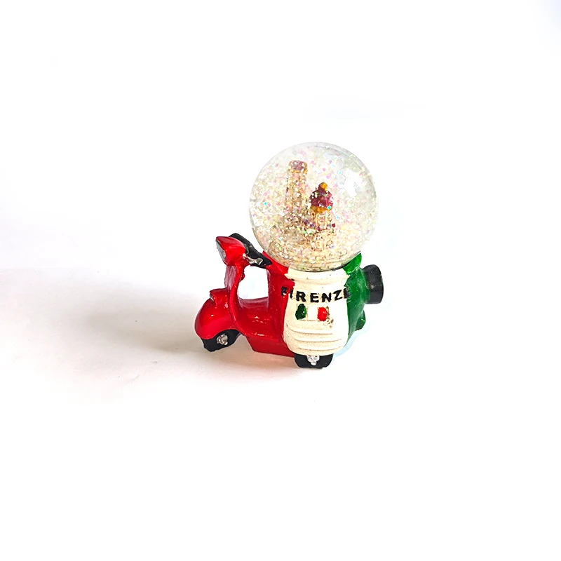 City Souvenirs Cute Resin Home Decorations for Gifts Resin Glass Crystal Ball
