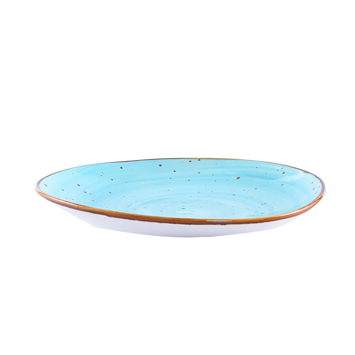 New Fancy Design Colorful Ceramic Porcelain Crockery Restaurant Dinner Assiette Dishes Plates For Sale
